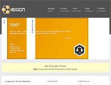 Tablet Screenshot of exion.ch